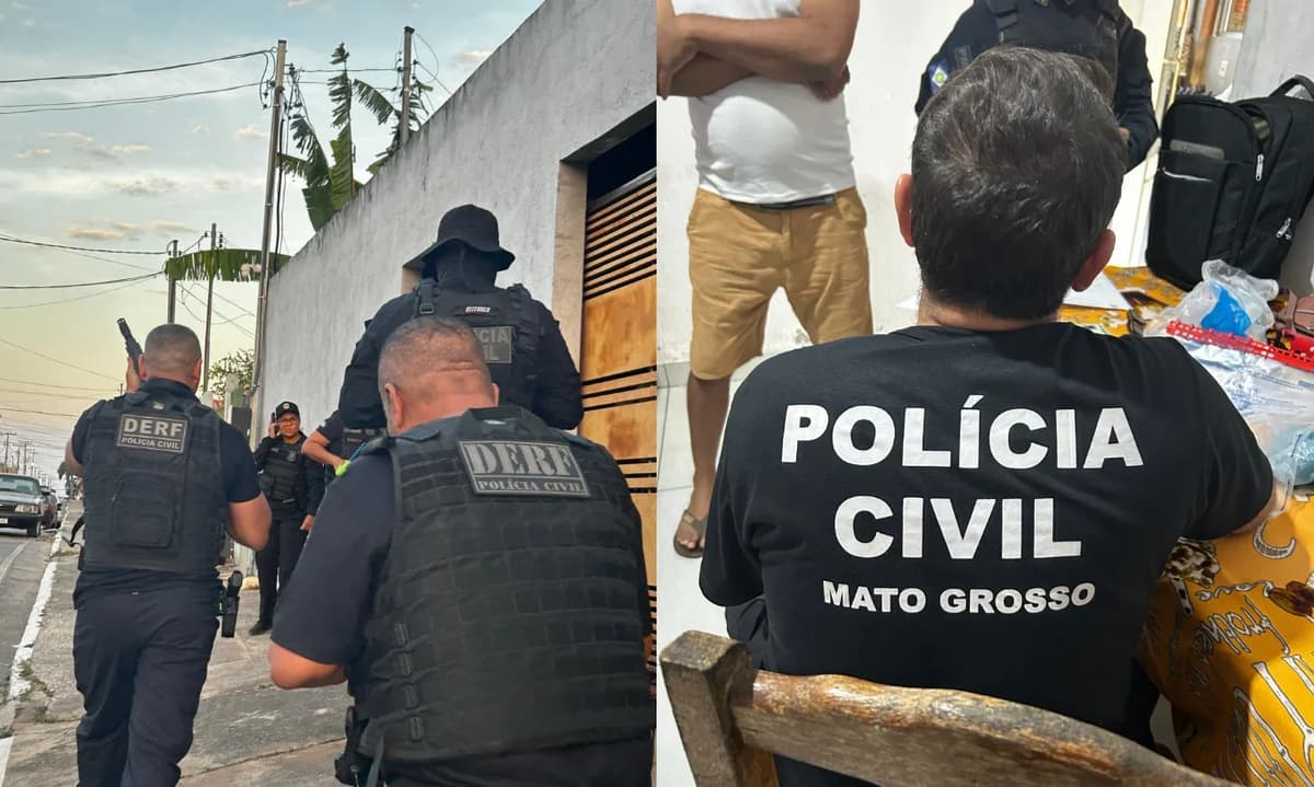 Operação mira suspeito de assaltos em Cuiabá