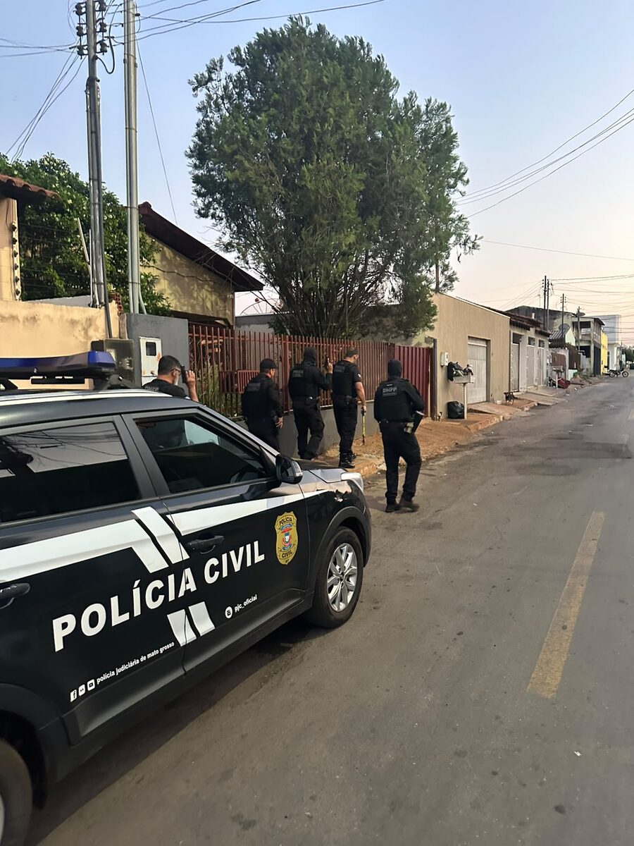 Operação policial mira irmãos por homicídio em Campo Verde