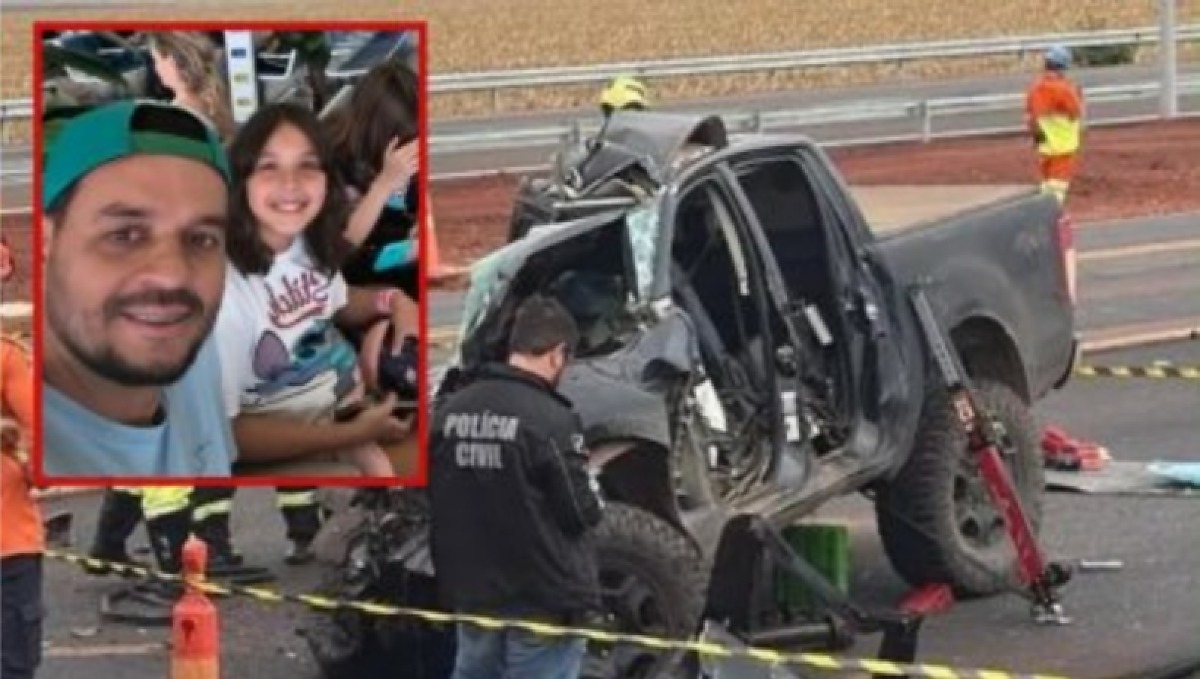 Pai e duas filhas de MT morrem em acidente na BR-163 em MS