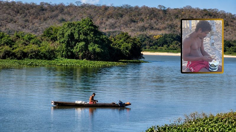 Pescadores salvam homem desorientado em canoa rumo ao Taiamã em Cáceres