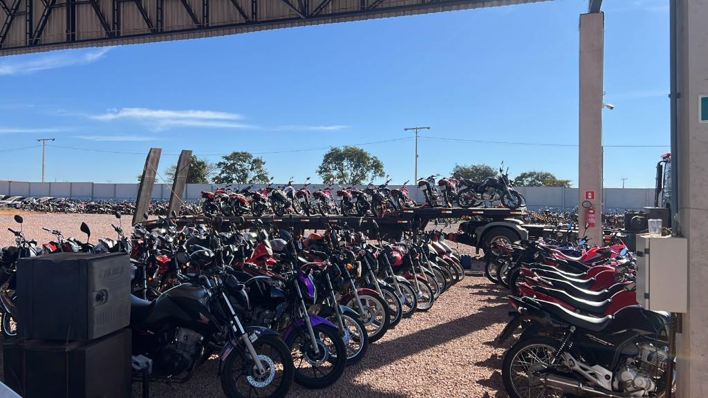 PM apreende 91 motos em ‘rolezinho’ em Rondonópolis