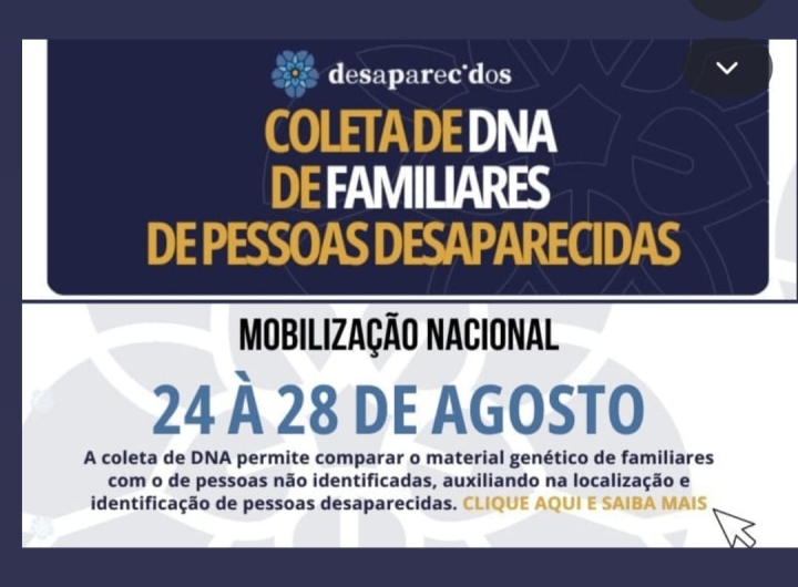 Polícia Civil e Politec iniciam coleta de DNA de desaparecidos em MT
