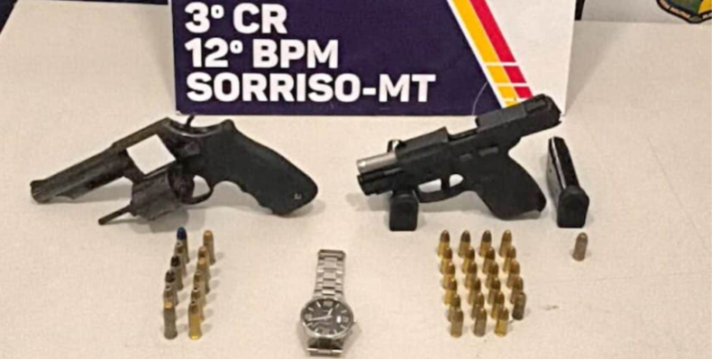 Polícia evita ataque entre facções e prende quatro em Sorriso