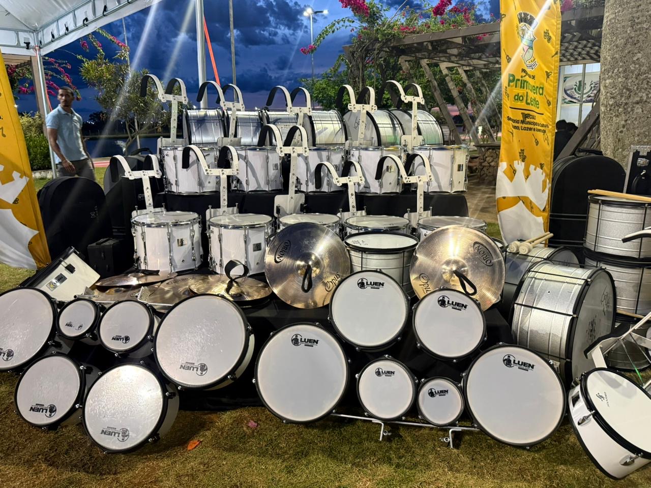 Primavera do Leste recebe mais de 150 instrumentos musicais para fortalecer orquestra e fanfarra municipal