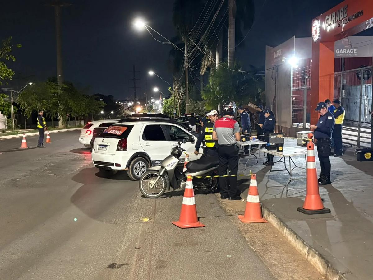 Sete motoristas são presos em operação da Lei Seca em Cuiabá