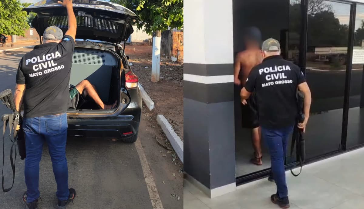 Suspeito de matar homem com socos na cabeça é preso em MT