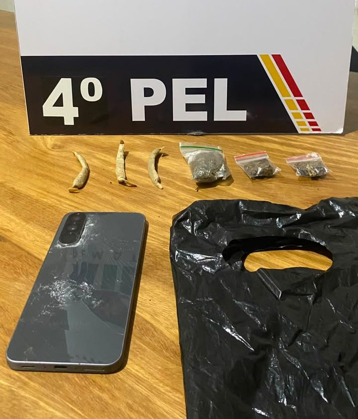 Suspeito é preso com maconha após tentativa de fuga em MT