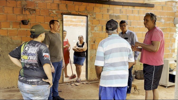 Temporal destrói casas e mobiliza prefeito no interior de MT