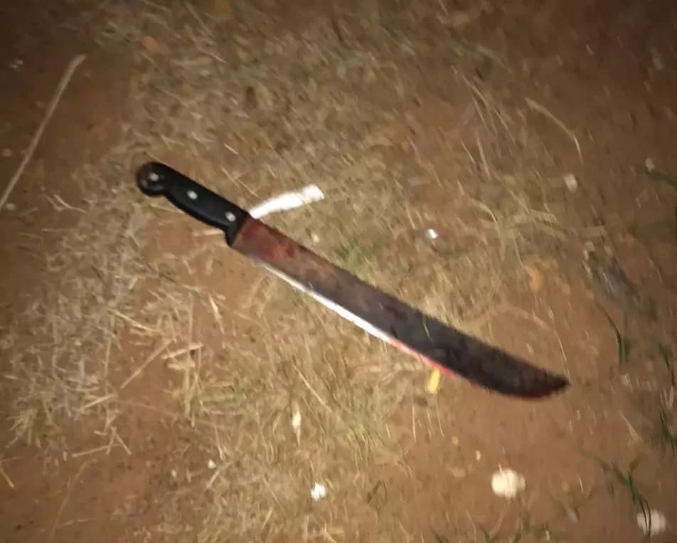 Tentativa de homicídio com facão em MT envolve tio e sobrinha