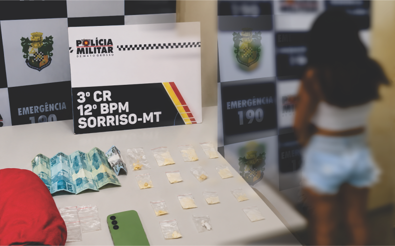 Tráfico de drogas e abandono de menores mobilizam polícia em Sorriso