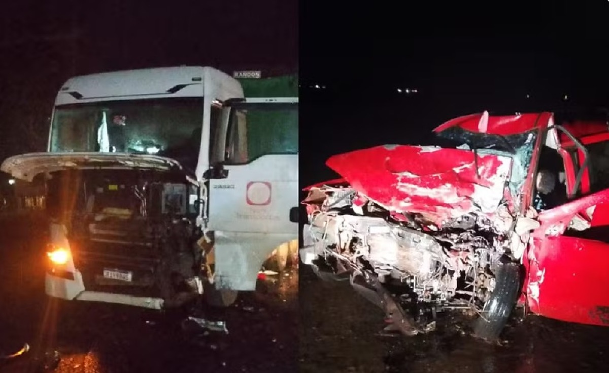 Três homens morrem em acidente na BR-158 em MT