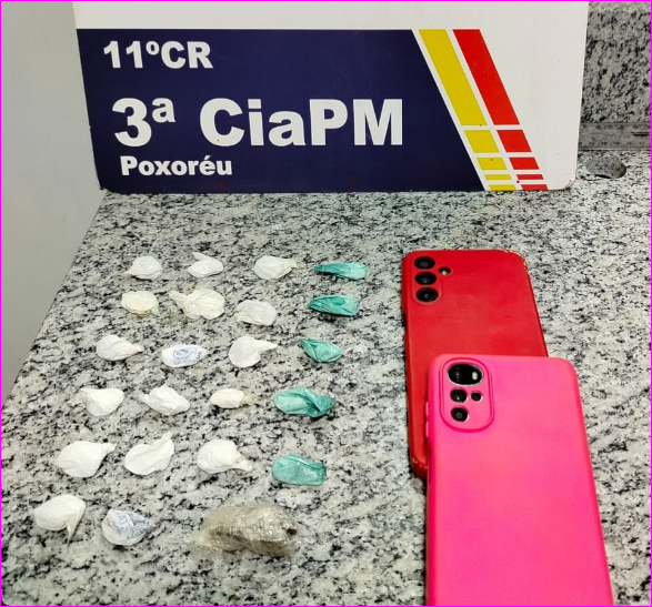 Trio é preso por tráfico de drogas em Aparecida do Leste