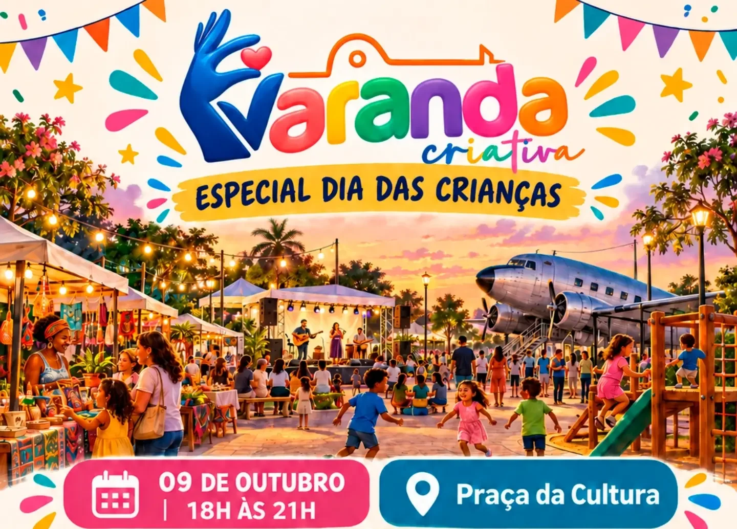 Varanda Criativa comemora Dia das Crianças em Alta Floresta