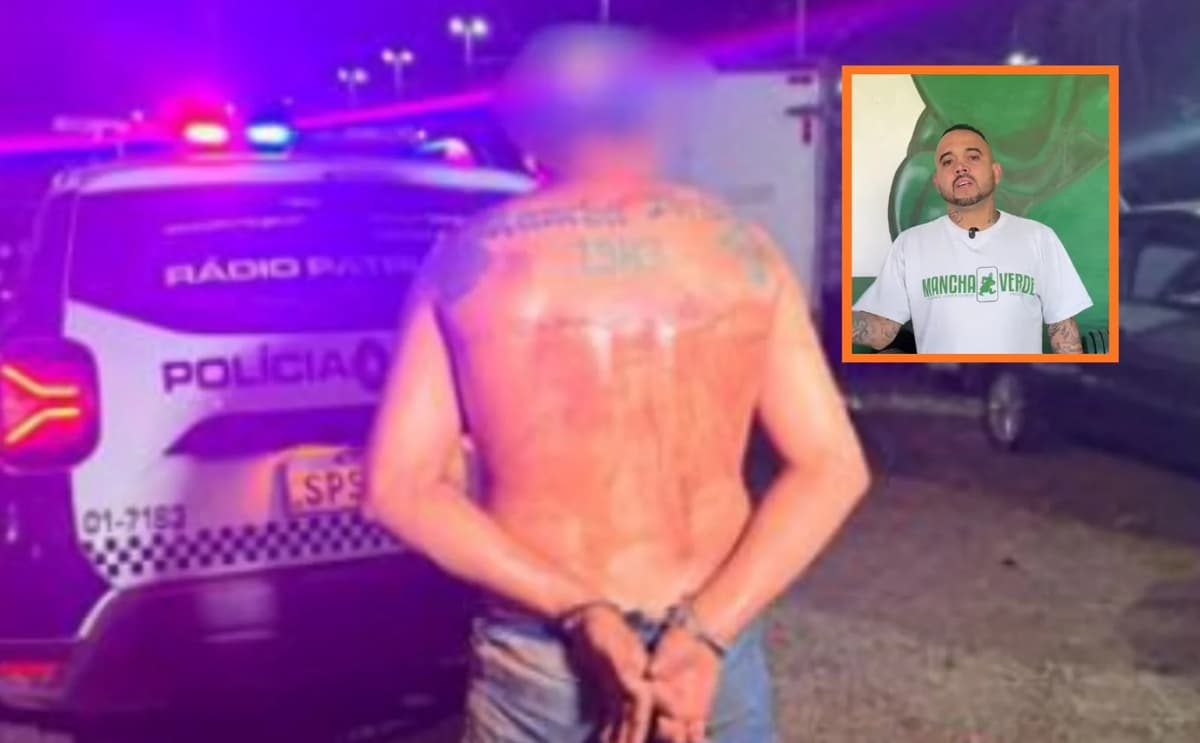 Vice da Mancha Verde é preso em Cuiabá após briga de torcidas