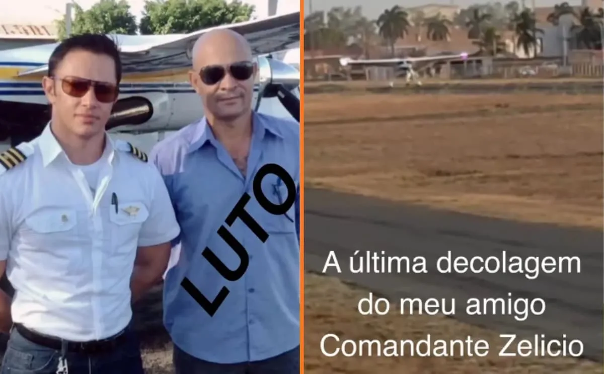 Vídeo registra última decolagem de piloto morto em queda em MT