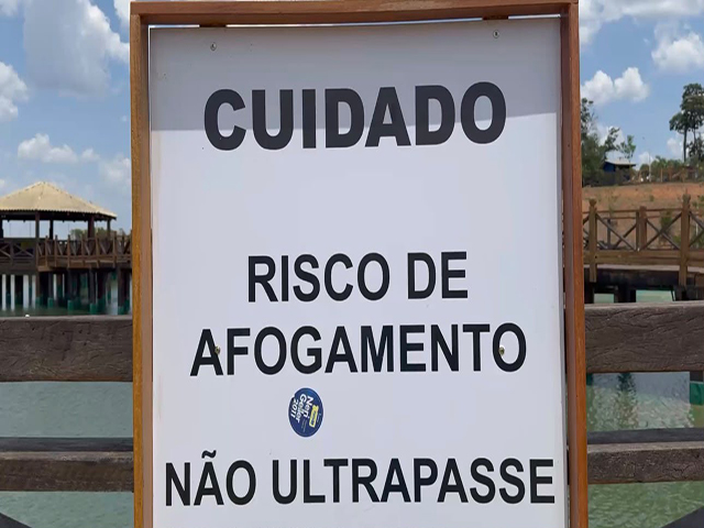 Vigias sofrem ameaças ao proibir banho no Lago da Zona Leste em Sorriso