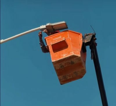 Vila Rica atualiza iluminação pública para lâmpadas LED em MT