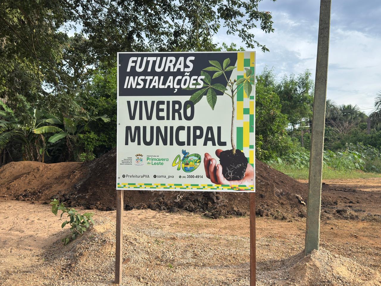 Viveiro Municipal volta após 20 anos em Primavera